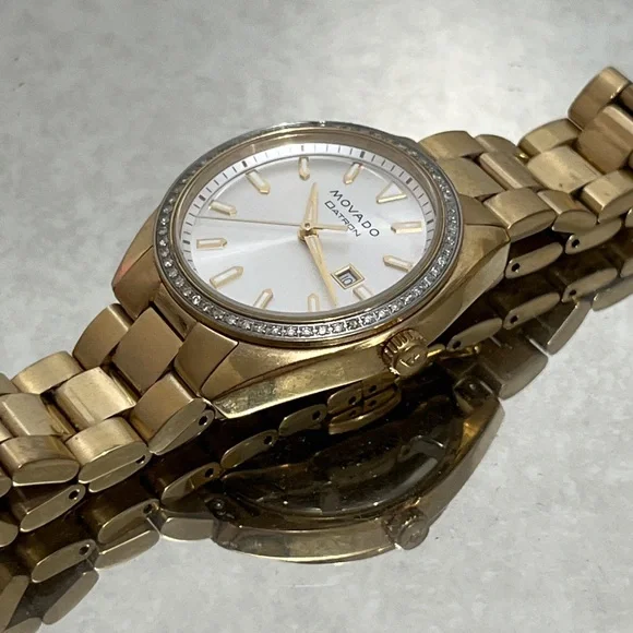 Movado datron diamond watch - Picture 2 of 9